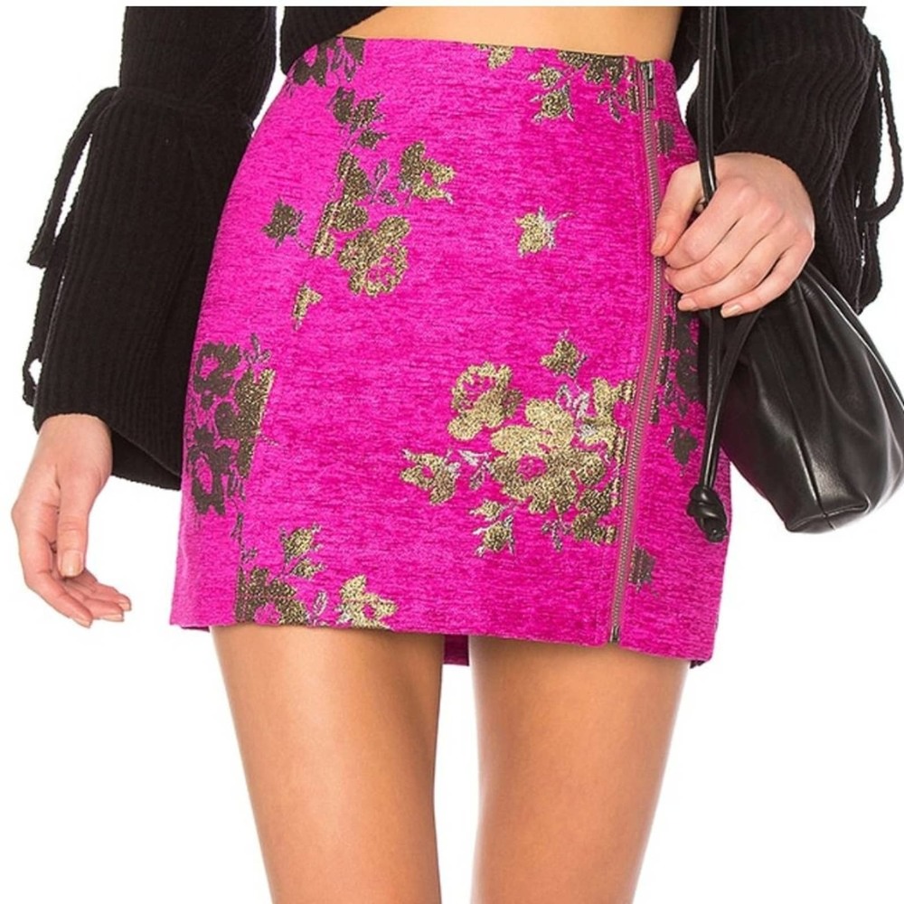 🚨2️⃣5️⃣🚨Free People Movin On Pink Skirt 8